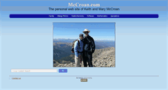 Desktop Screenshot of mccroan.com